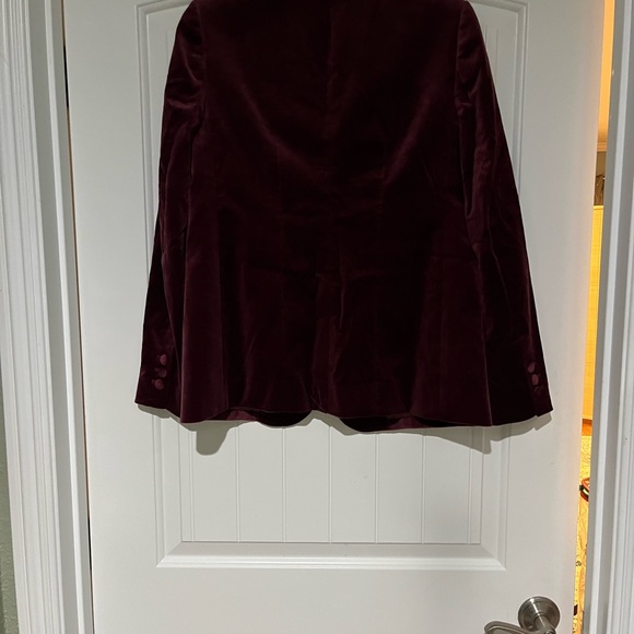 💜💜HP💜💜 NWT Frame Clasic Cut Blazer in Modern Luxe Velvet - Picture 7 of 7